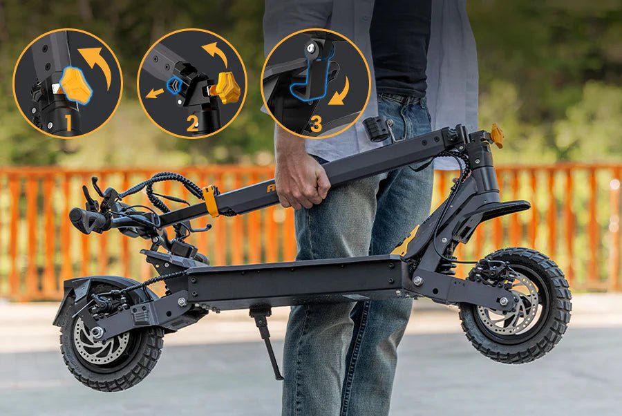 Ausom L1 - Elsparkcykel - Wheelyshop