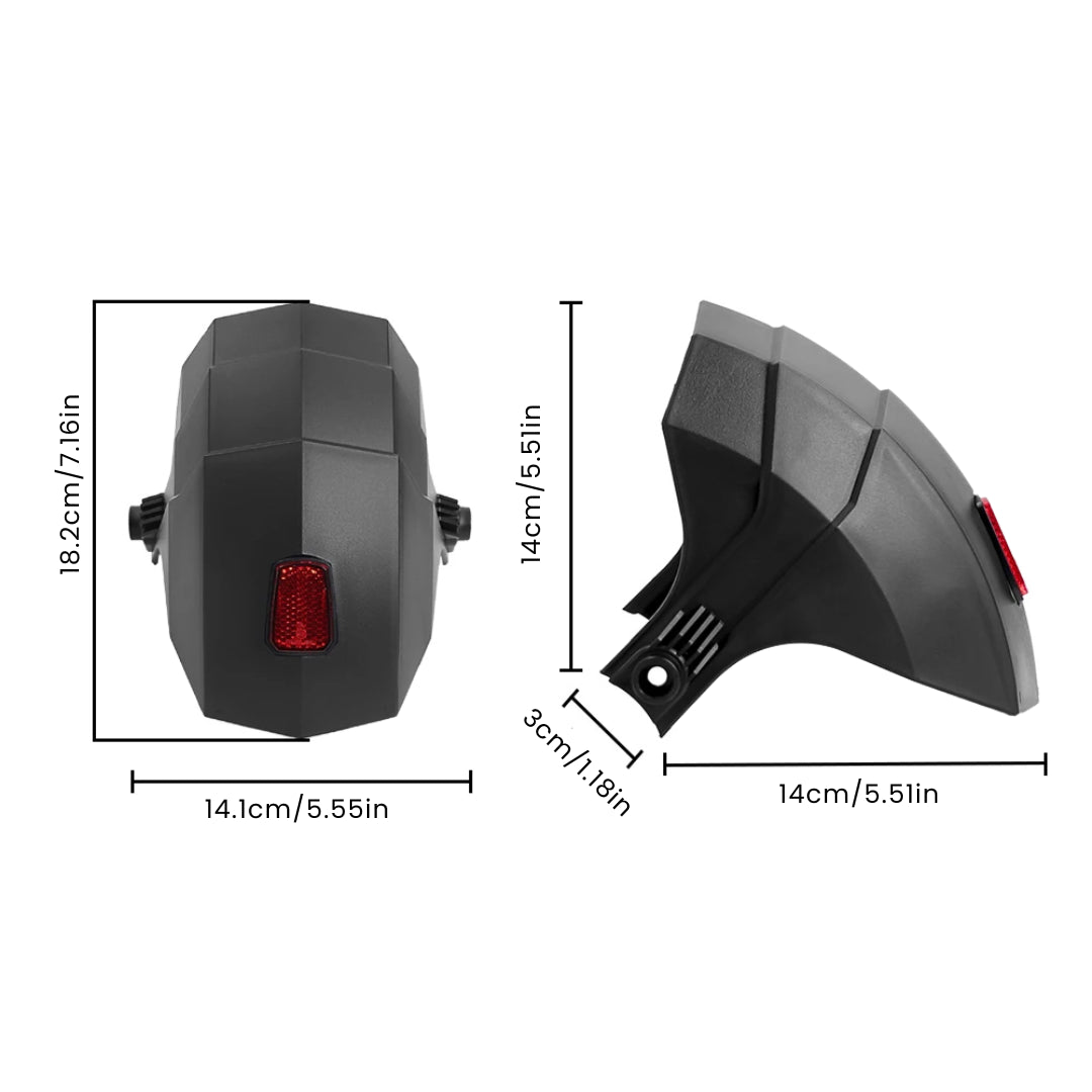 Bakre stänkskärm kit KuKirin G2/G3/G4 - Reservdel - Wheelyshop