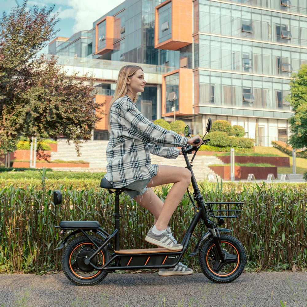 KuKirin C1 Pro - Elsparkcykel - Wheelyshop