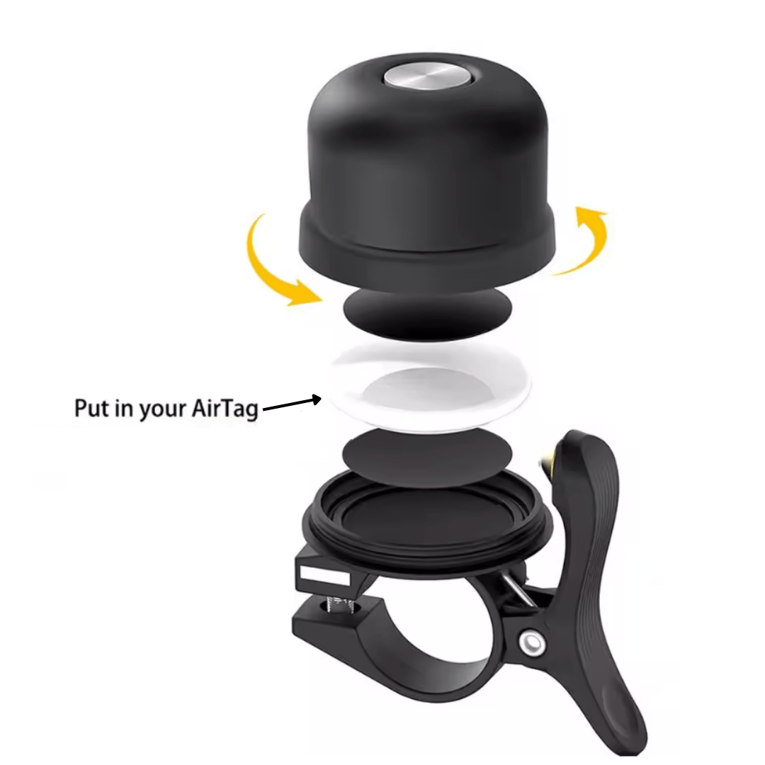 Smart ringklocka med AirTag - hållare - Tillbehör - Wheelyshop