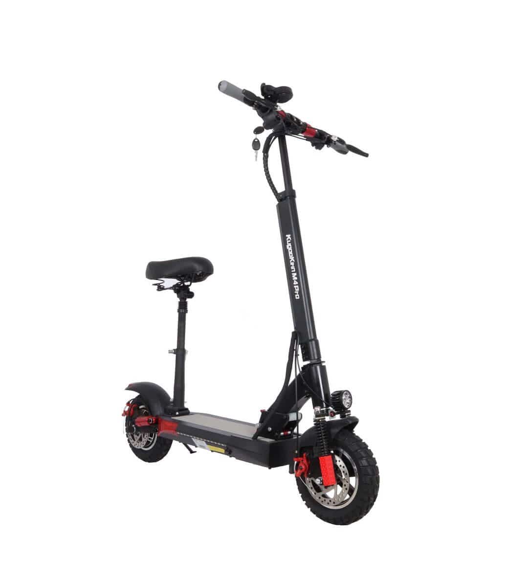 Kugoo Kirin M4 Pro | Vuxen elsparkcykel / elscooter med sadel. Kör 45 km/h och räckvidd upp till 70 km | Wheely Shop