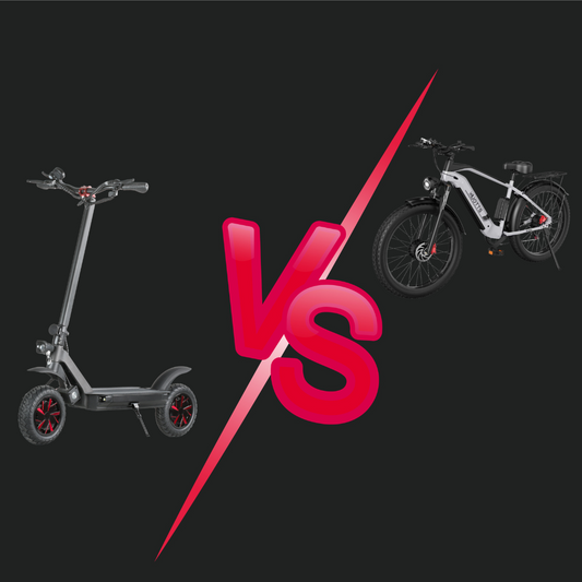 Elsparkcykel vs. Elcykel: Vilken är det rätta valet för dig?