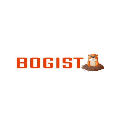 Bogist elsparkcykel logotyp – populärt elscooter-varumärke hos Wheelyshop