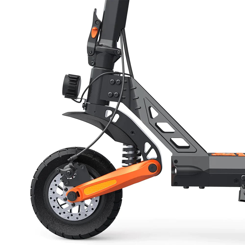 Elsparkcykel Kugoo Kirin G2 Pro med kraftfull prestanda, hög komfort och säkerhet, panorama-skärm och avtagbar sadel.