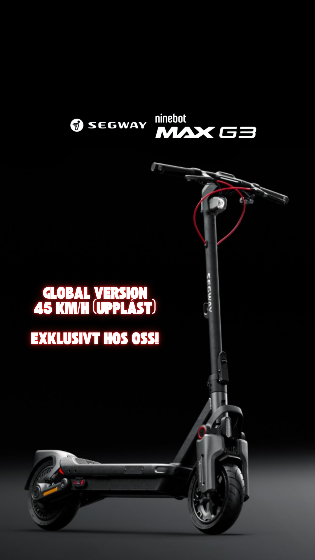 Ninebot Max G3 45km/h global version
