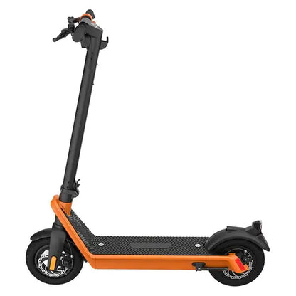 Bild på svart/orange Wheely - Select Premium elsparkcykel