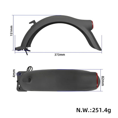 Bakre stänkskärm kit Xiaomi 5 Plus - Reservdel - Wheelyshop