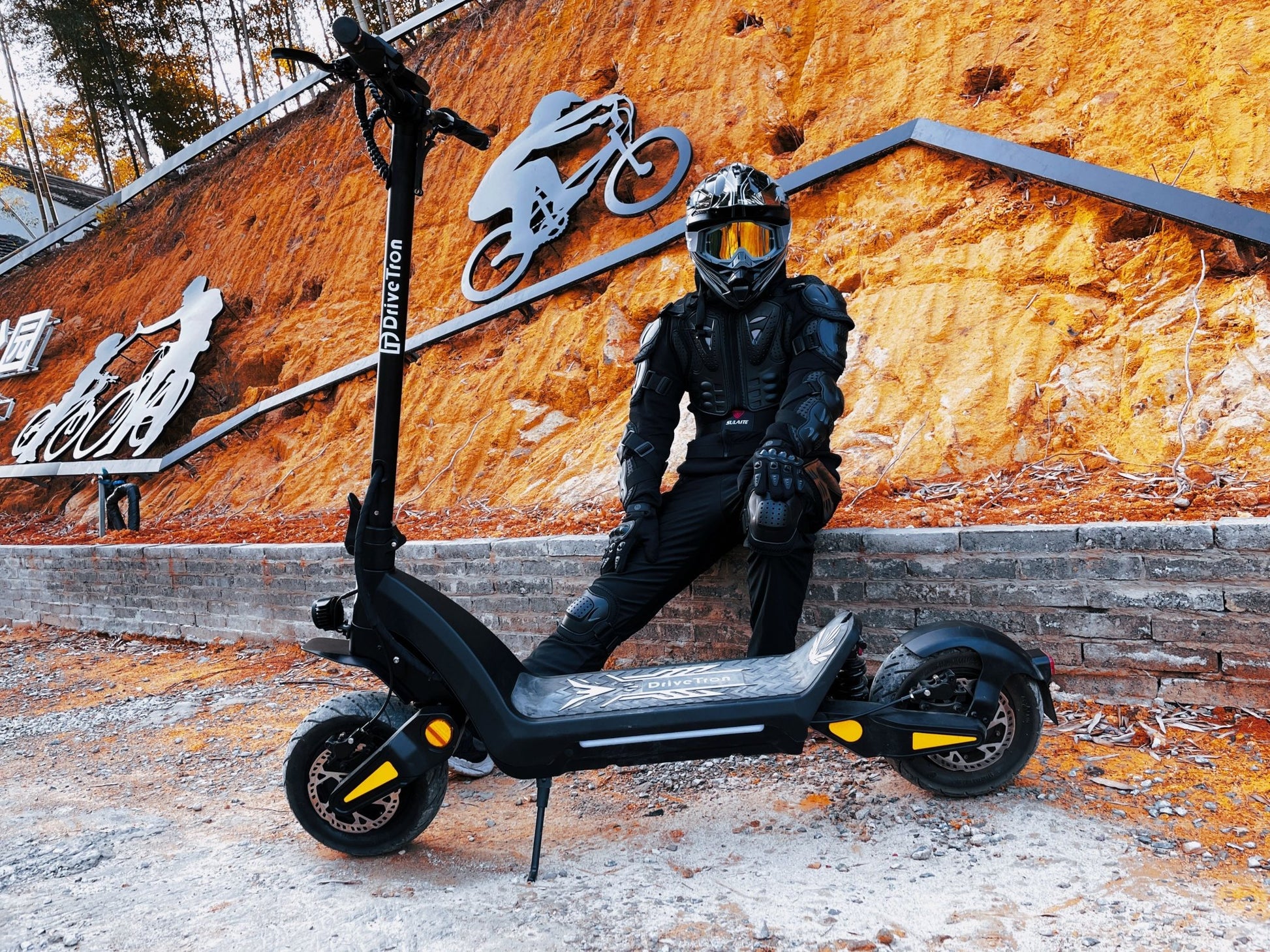 DriveTron DT06 (Dual - Motor) - Elsparkcykel - Wheelyshop