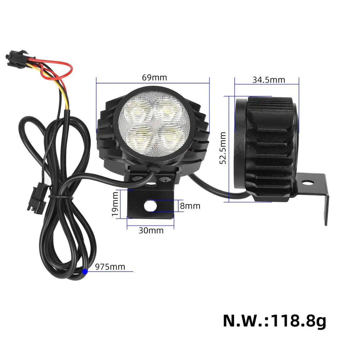 Framlampa KuKirin M4 / M4 Pro - Reservdel - Wheelyshop
