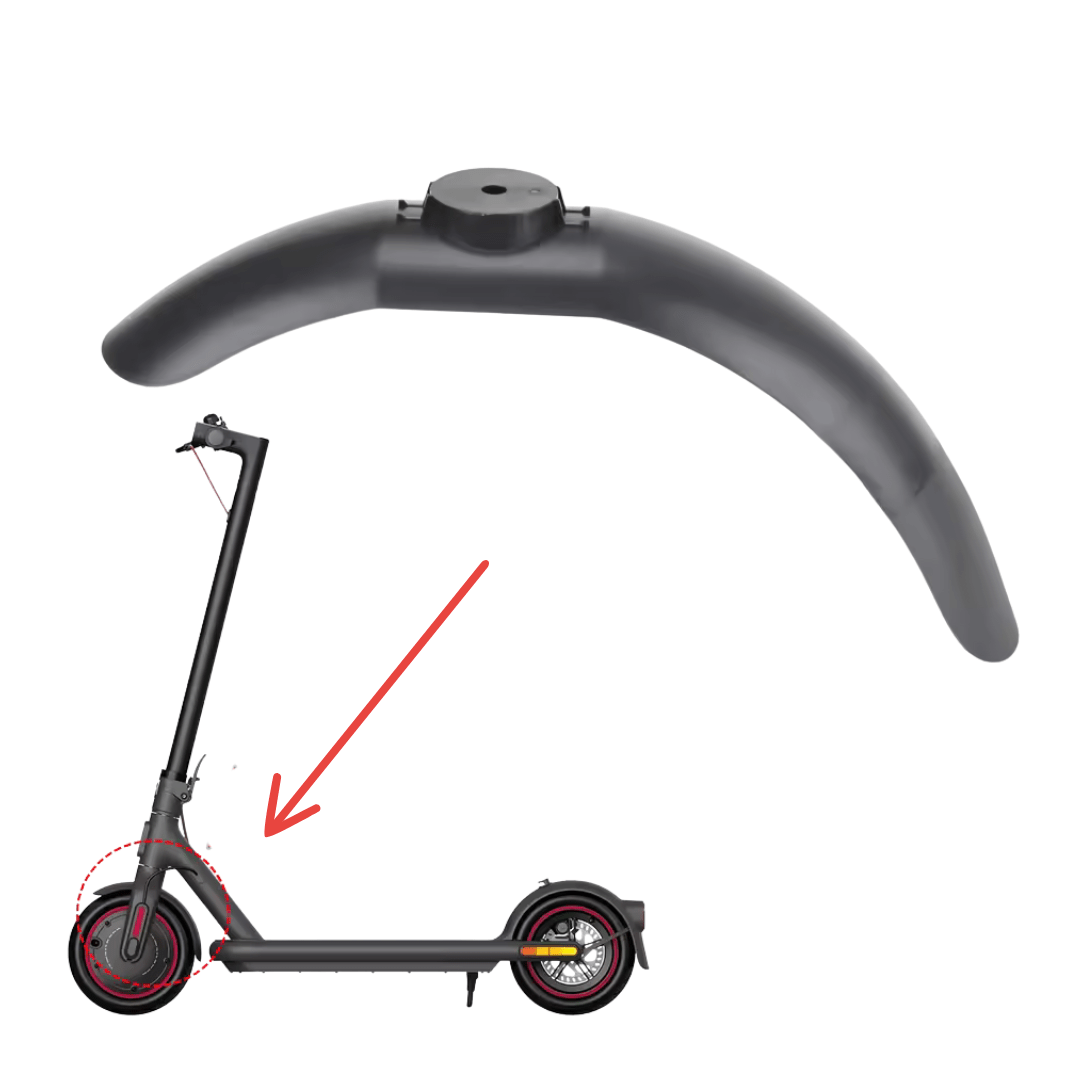 Främre stänkskärm Xiaomi 4/4 Pro - Reservdel - Wheelyshop