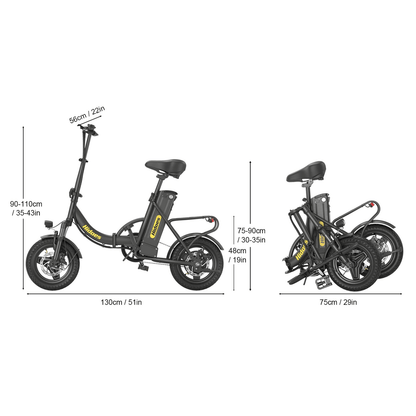 Hidoes C5 - Elcykel - Wheelyshop