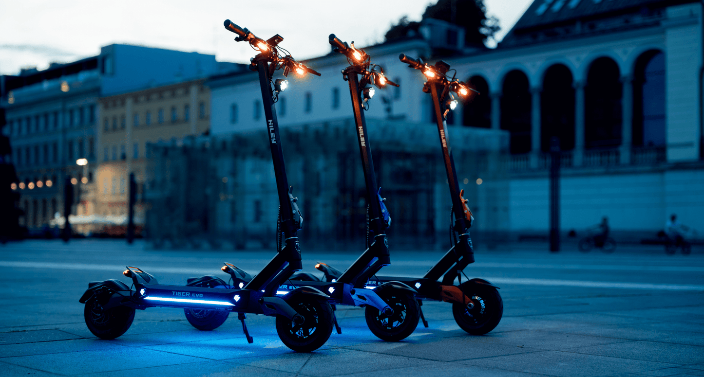 HILEY TIGER EVO GTR - Elsparkcykel - Wheelyshop