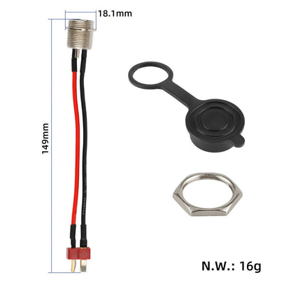Laddningsport iScooter iX3/iX7 - Reservdel - Wheelyshop