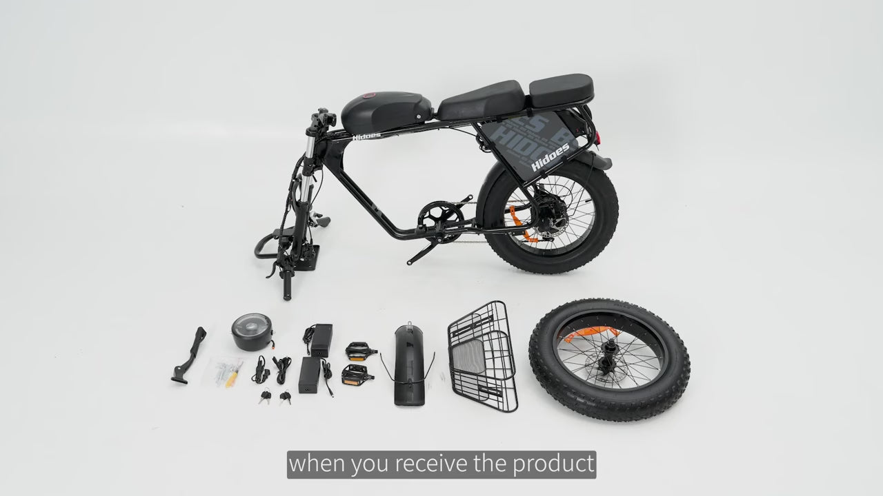 Hidoes B9 Electric Bike Installation Tutorial