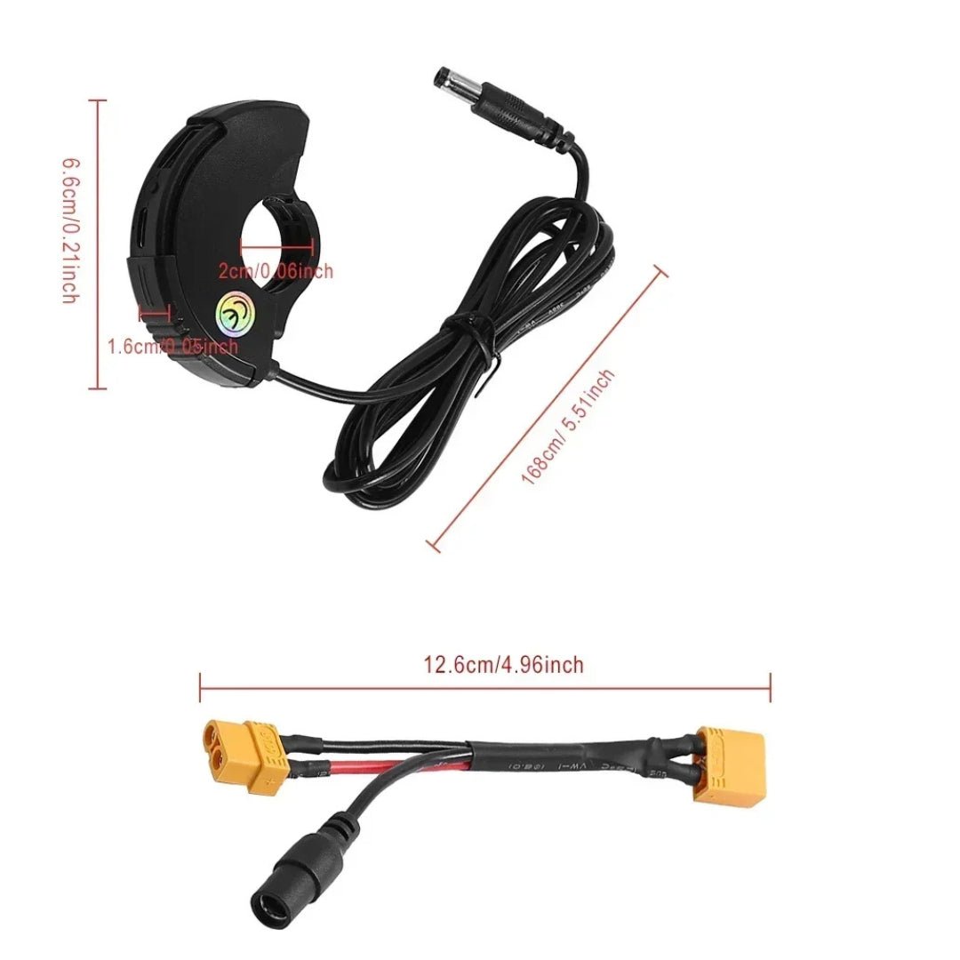 USB - uttag Ninebot Max G30/G30D - Tillbehör - Wheelyshop