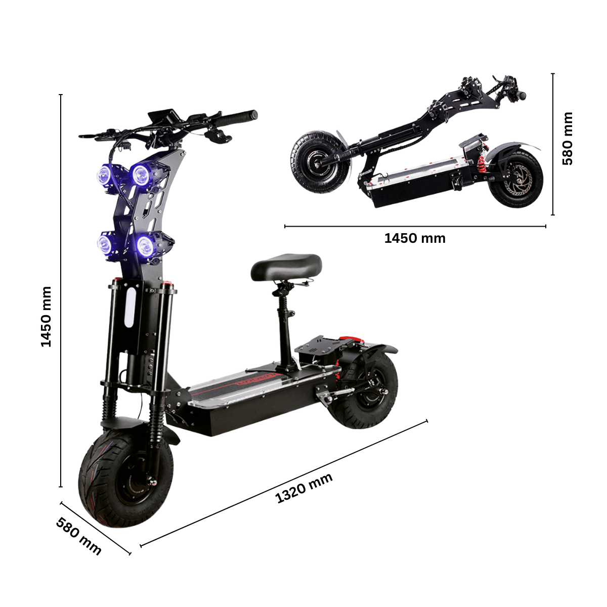 Wheely - X13 - Electric scooter - Wheelyshop