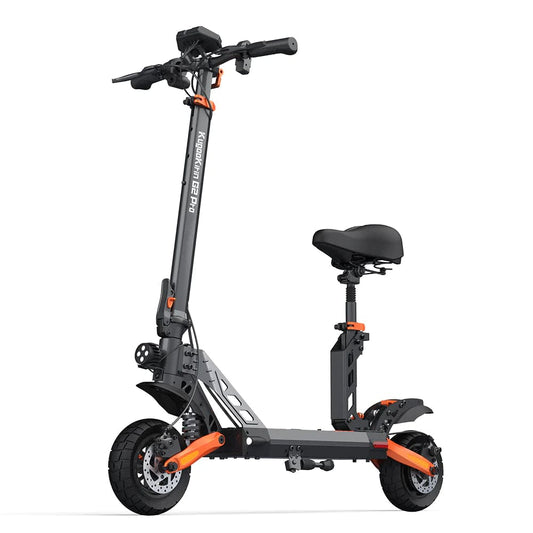 Kugoo Kirin G2 Pro | elsparkcykel / elscooter med sadel. Kör 45 km/h på nolltid och räckvidd upp till 55 km | Wheely Shop