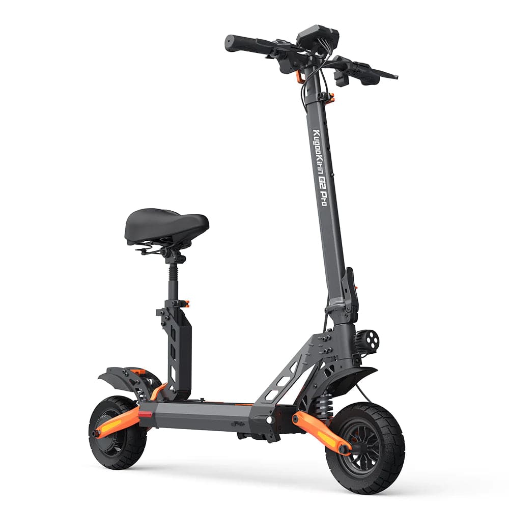 Kugoo Kirin G2 Pro | elsparkcykel / elscooter med sadel. Kör 45 km/h på nolltid och räckvidd upp till 55 km | Wheely Shop