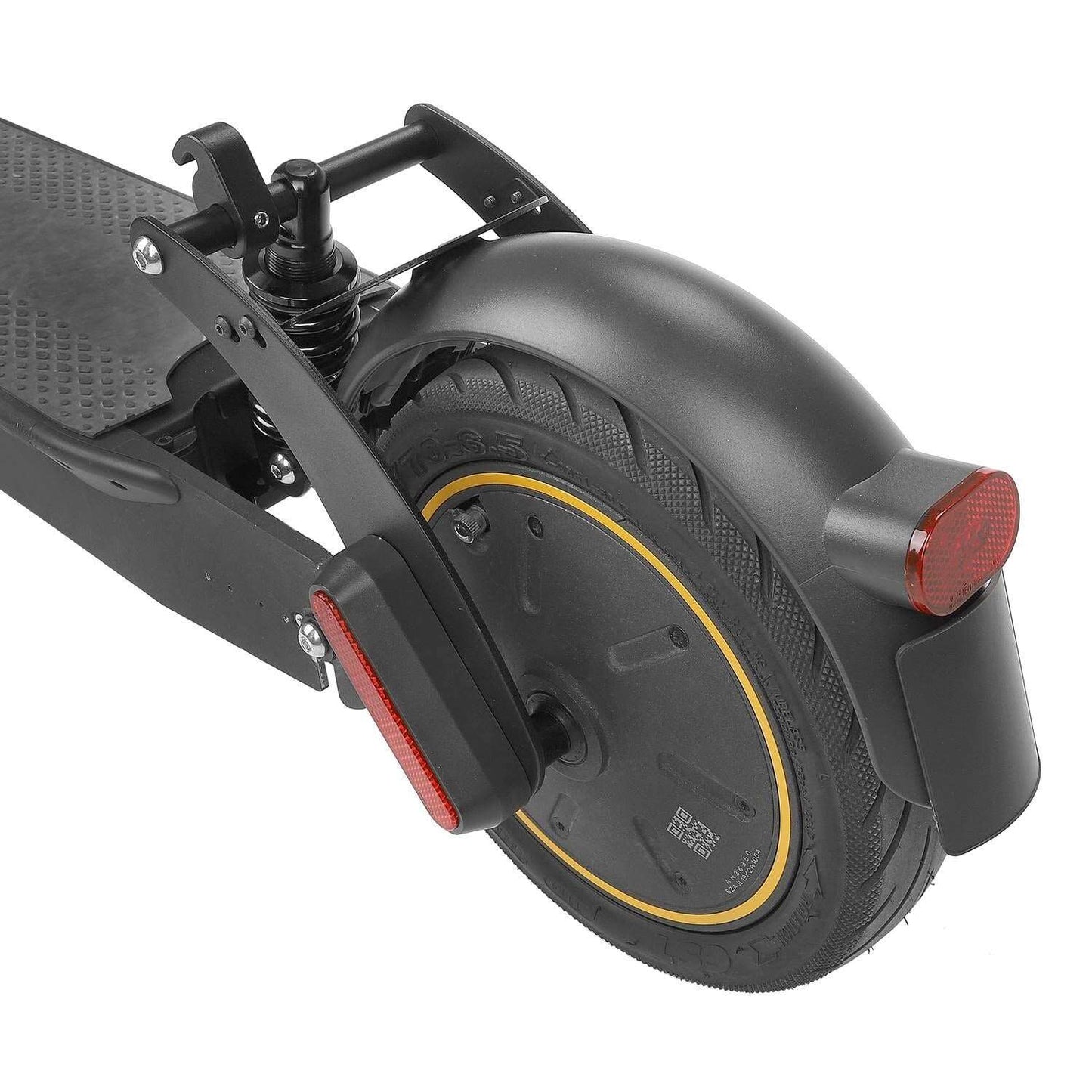 Bakre stötdämpare Ninebot G30 | För bättre komfortabel körning. Materialet är stål av svart färg, 1600g | Wheely Shop
