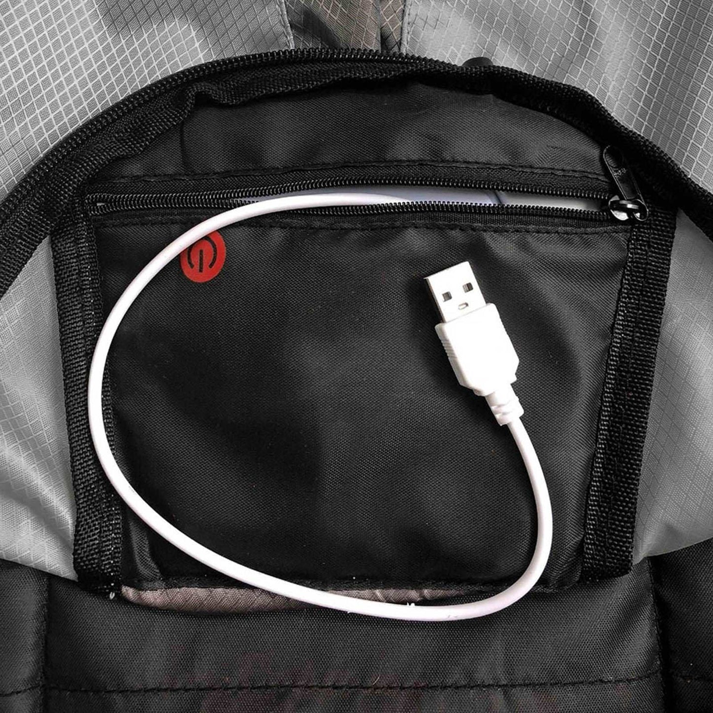 Smart ryggsäck | Ficka i ryggsäck hane USB Type-A laddare | Wheely Shop