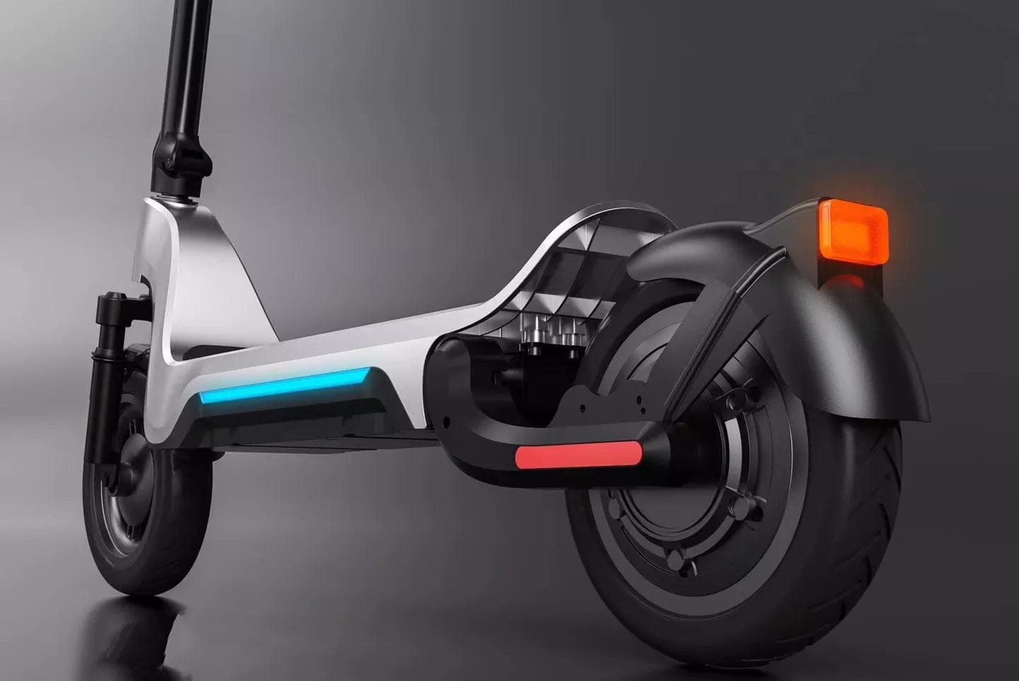 Wheely - Roadster | Vuxen elsparkcykel / elscooter sidovy. 40km/h på nolltid med räckvidd upp till 50km | Wheely Shop