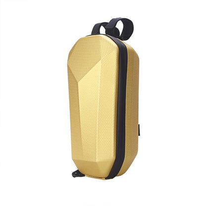 Carrier - Plaid Edition | Unik väska med material av EVA-plast och färg i guld med mått 300x160x140mm | Wheely Shop