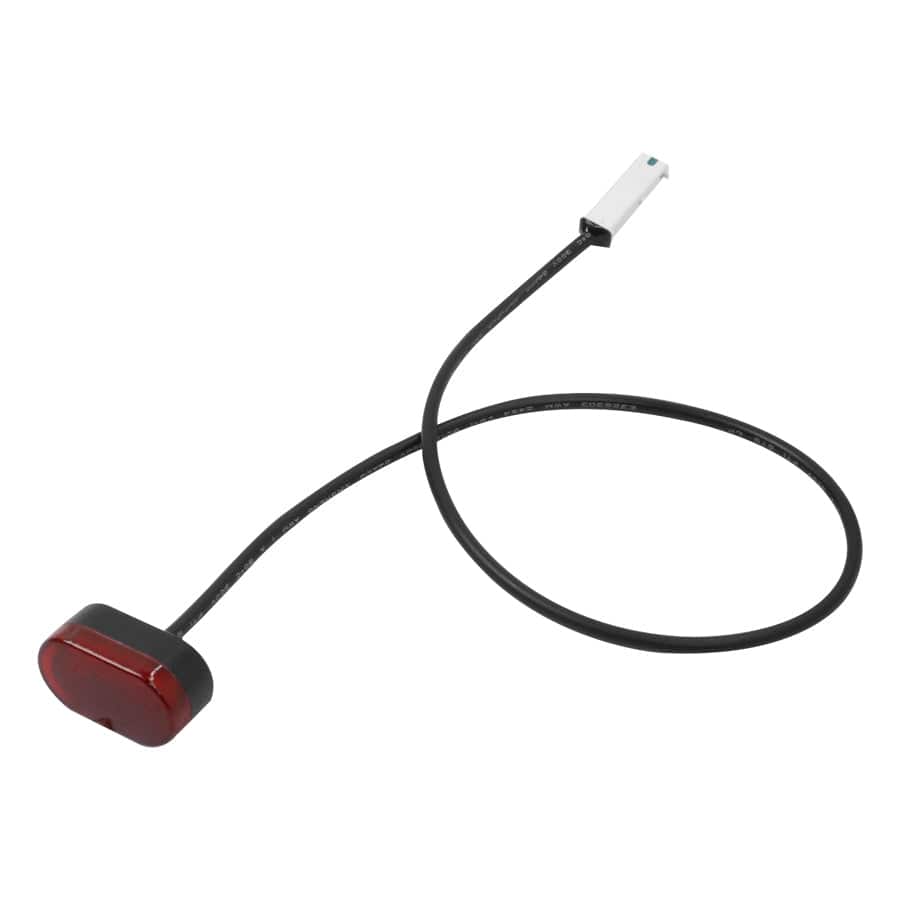 Original baklampa Ninebot G30 | Reservdel baklampa. Material av ABS+PC plast i svart färg med kabellängd 420mm | Wheely Shop