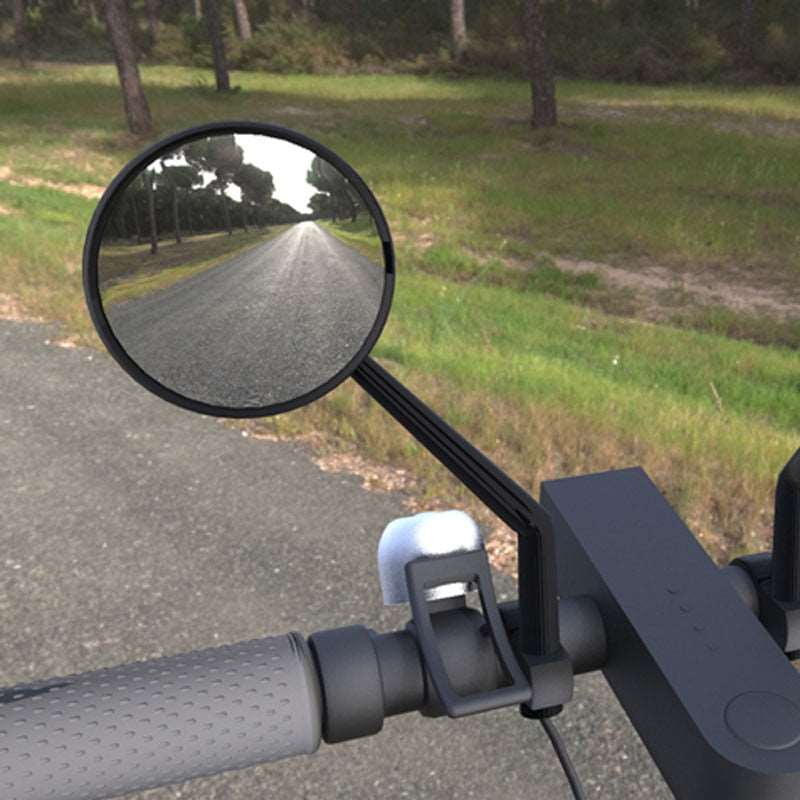Smart backspegel | Utöka synfält. Material av ABS-plast och färg i svart med mått 44x90mm | Wheely Shop