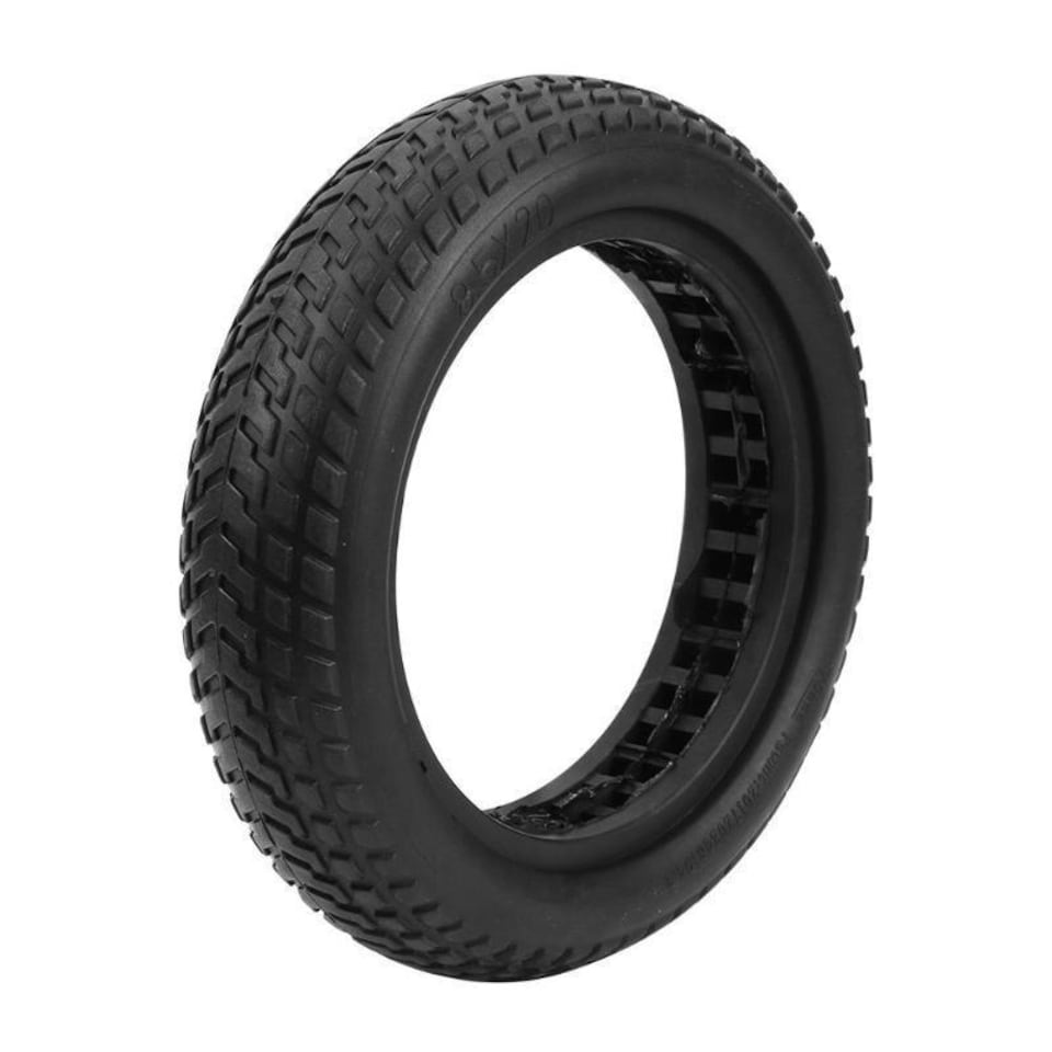 Däck 8,5" Semi-solida Xiaomi | Slanglös minskar punktering. 8.5 tum däck av gummi och färg i svart. väger 420g | Wheely Shop